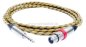 Preview: Klinkenstecker 6,3mm stereo Neutrik NP3X auf XLR-Buchse Neutrik NC3FXS (Kabel Vintage Tweed)