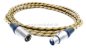 Preview: XLR-Stecker Neutrik NC3MXX auf XLR-Buchse Neutrik NC3FXX (Kabel Vintage Tweed)
