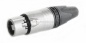 Preview: Mikrofonkabel - Klinkenstecker 6,3mm mono Neutrik auf XLR-Buchse Neutrik