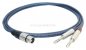 Preview: XLR-Buchse 4 polig auf 2x Klinkenstecker 6,3mm stereo (Tip/Ring 1/3-2/4)