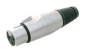 Preview: XLR-Stecker S auf XLR-Buchse S ( Phase gedreht )