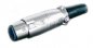 Preview: Patchkabel Klinkenstecker 6,3mm 2pol auf XLR-Buchse 3pol