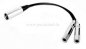 Preview: XLR-Stecker 5 polig auf 2x Klinkenbuchsen 6,3mm stereo