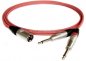 Preview: XLR-Stecker auf 2x Klinkenstecker 6,3mm( C121 )