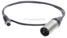 110 Ohm-Kabel - Mini XLR-Buchse auf XLR-Stecker ( Neutrik )