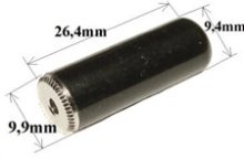 Klinkenstecker 2,5mm mono auf Klinkenbuchse 2,5mm mono (small boddy)