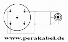 Würfelstecker Deltron auf Klinkenstecker 3,5mm Martin