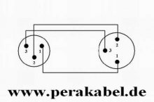 Preview: XLR-Stecker auf Mini XLR-Stecker ( 2x 0,22qmm )