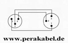 Preview: XLR-Stecker auf Mini XLR-Buchse ( DAP MK-SPIN )