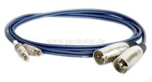 2 x RCA-Stecker auf 2 x XLR-Stecker ( Kabel: 8 x 4 DAP AV-48 )