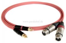 2x XLR-Buchse auf 2x RCA-Stecker ( C121 )