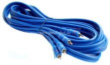 2 RCA-Stecker auf 2 RCA-Stecker (mit Remote-Kabel)