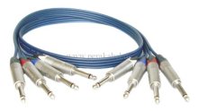 4 Klinkenstecker 6,3mm auf 4 Klinkenstecker 6,3mm ( NP2X )