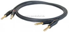 Stereokabel - 4 Klinkenstecker 6,3mm ( verg.Tip )