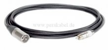 Adapterkabel AES/EBU - SP-DIF  XLR-Buchse (Neutrik) auf RCA-Stecker (DAP DIG-110)