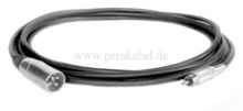 Adapterkabel AES/EBU - SP-DIF  XLR-Stecker (S) auf RCA-Stecker (DAP DIG-110)