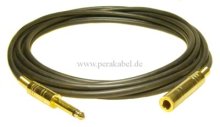 Klinkenstecker 6,3mm verg. mono auf Klinkenbuchse 6,3mm verg. mono (DAP LC-126)