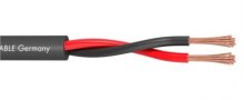 Lautsprecherkabel (Boxenkabel 2 x 1,5 qmm) Speakon auf Bananenstecker gewinkelt