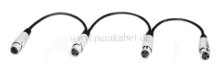 4fach XLR Adapter ( 4xBuchse )