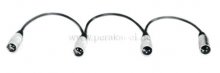 4fach XLR Adapter ( 4xStecker ) S