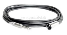 Adapterkabel DAP LC-126 Klinkenstecker 6,3mm mono auf XLR-Stecker