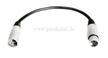 XLR-Stecker S auf XLR-Buchse S ( Phase gedreht )
