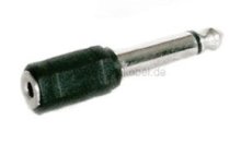 Miniklinkenbuchse 3,5mm stereo auf Klinkenstecker 6,3mm mono