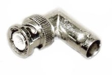 BNC-Stecker auf BNC-Buchse  (WinkelstÃ¼ck)