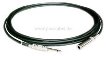 Klinkenstecker 6,3mm metall mono auf Klinkenbuchse 6,3mm metall mono (DAP LC-126)