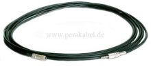 Klinkenstecker 3,5mm stereo metall auf Klinkenbuchse 3,5mm stereo metall (2x 0,18qmm)