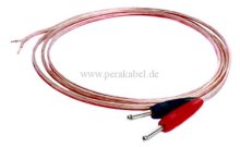 Lautsprecherkabel  (HIFI) 2x Bananenstecker auf 2 abisolierte Leiter