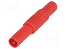 Bananenstecker 4mm auf Bananenstecker 4mm ( Isoliert )