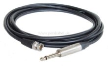 Koaxialkabel SC-Focusline MS - BNC-Stecker auf Klinkenstecker 6,3mm (Neutrik)