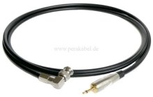 Koaxialkabel SC-Focusline MS/SC-Vector (RCB) - BNC-Stecker gewinkelt 90° auf Klinkenstecker 3,5mm mono