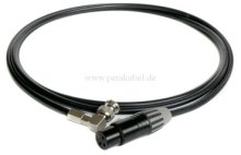 BNC-Stecker 90° 75 Ohm auf XLR-Buchse ( Koaxialkabel )