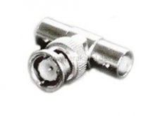 BNC-Stecker auf 2 BNC-Buchsen ( T-StÃ¼ck )
