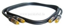 Cinch-Kabel (Kabel: 12 x 6mm ) 2xStecker/2xStecker