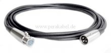 XLR-Stecker 3 polig auf XLR-Buchse 5 polig