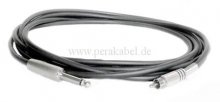 Klinkenstecker 6,3mm auf RCA-Stecker Kabel 75 Ohm