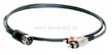 DIN-Stecker 3 polig  auf  2 x RCA-Stecker