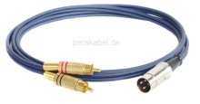 DIN-Stecker 3 polig Rean auf  2 x RCA-Stecker verg.