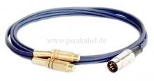 DIN-Stecker 5 pol 1+4 bel. auf  2 x RCA-Buchsen