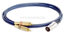 DIN-Stecker 5 pol 3+5 bel. auf  2 x RCA-Stecker