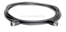 DIN-Stecker 5polig gewinkelt auf DIN-Stecker 5polig gewinkelt