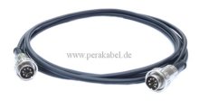DIN-Stecker 7 polig Renkverschluß ( Kabel 7x 0,14 qmm )