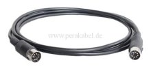 DIN-Kabel - Stecker 7 polig  (Schirm an Pin 2)