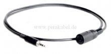 Miniklinkenstecker 3,5mm stereo auf DIN-Buchse 3pol