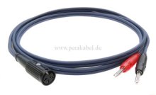DIN-Buchse auf 2 x Bananenstecker 4mm (AV48)