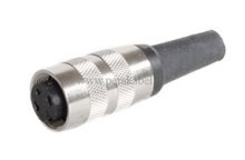 DIN-Stecker 3polig auf DIN-Buchse 3polig mit Schraubverschluss ( Club Series MK II )
