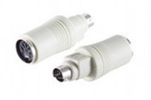 PS 2 Adapter, 6-pol. Mini DIN-Stecker auf 5-pol. DIN-Kupplung